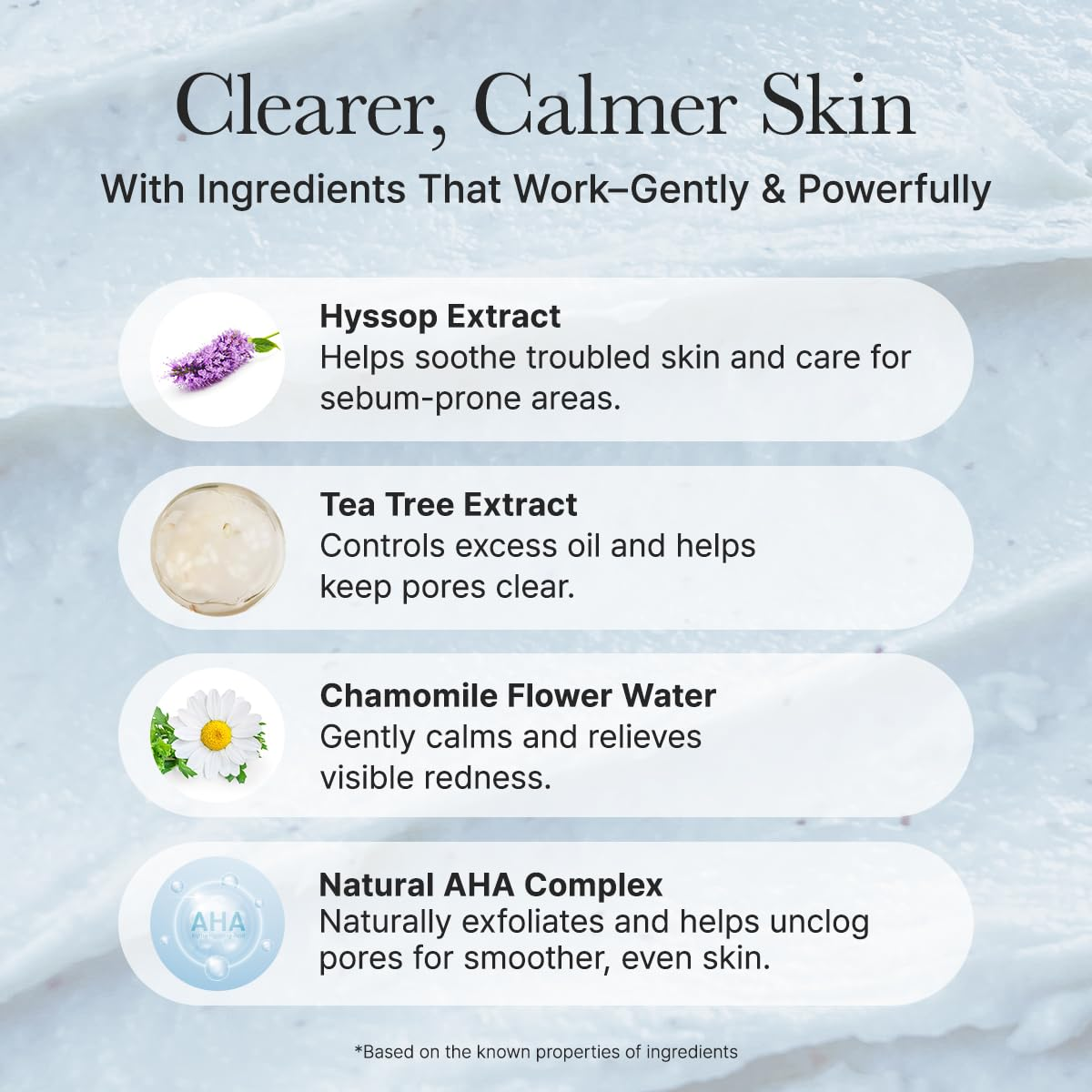Arencia Hyssop Sebum Control Rice Cake Cleanser - 150g