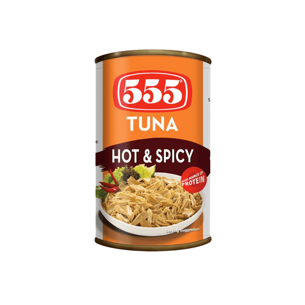 555 Hot and Spicy Tuna 155gm - Pinoyhyper