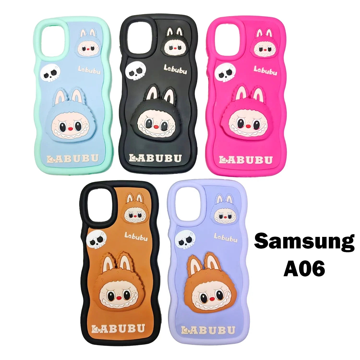 Samsung A06 Labubu Soft Silicone Phone Case