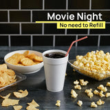 Dart Foam Drinking Cups Hot & Cold Beverages - 25Pcs