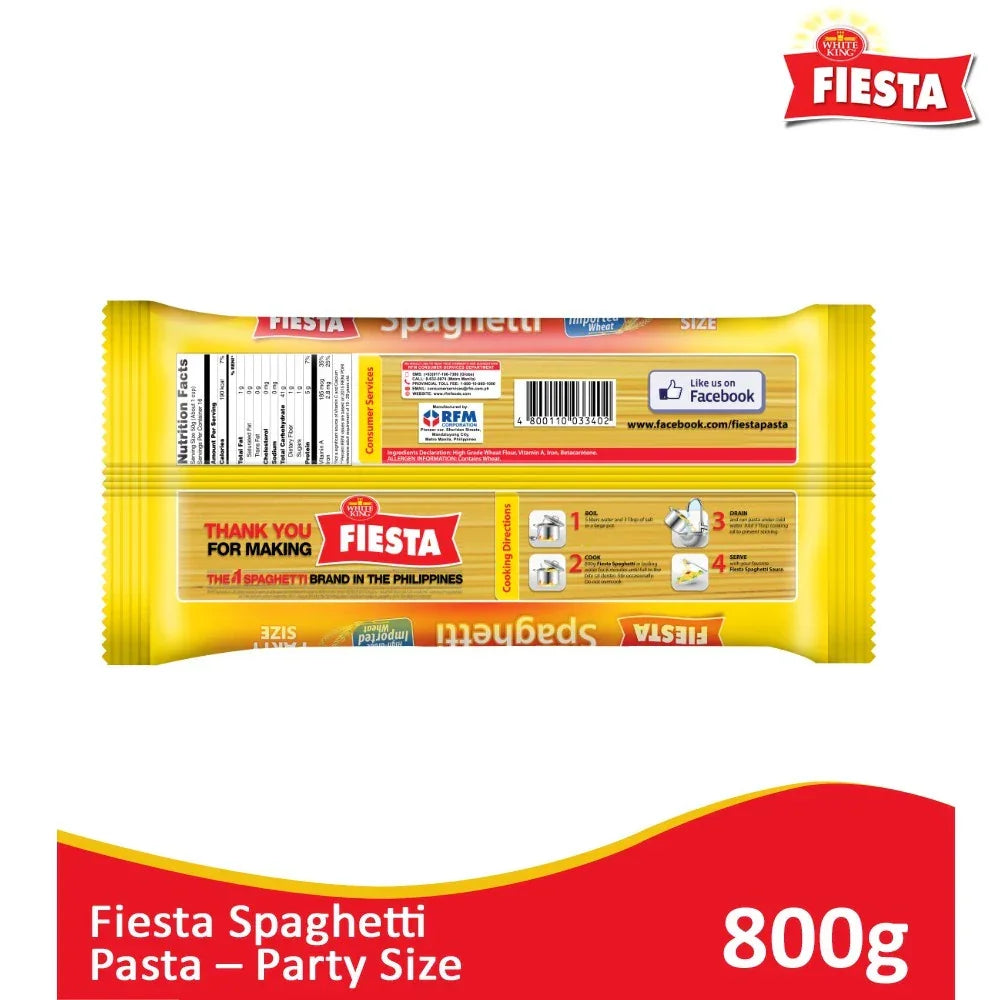White King Fiesta Spaghetti 800g