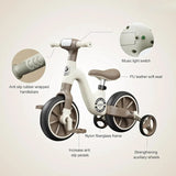 Kids Smart 3-in-1 Tricycle With Light & Music