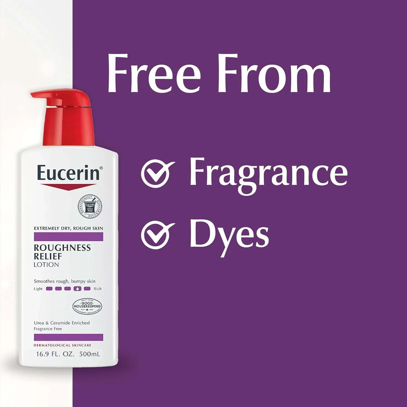 لوشن Eucerin Roughness Relief Lotion - 500 مل