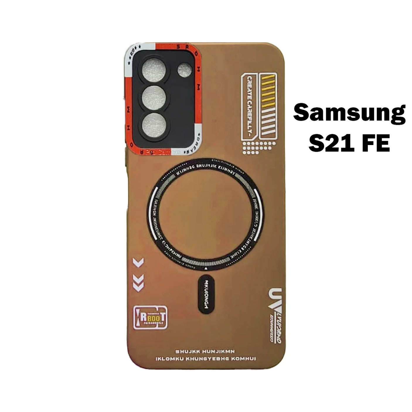 Samsung S21 FE Root Text High Quality Fashion Case