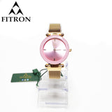 FITRON Luxury Women Wrist Watch With Magnetic Strap - 9050L