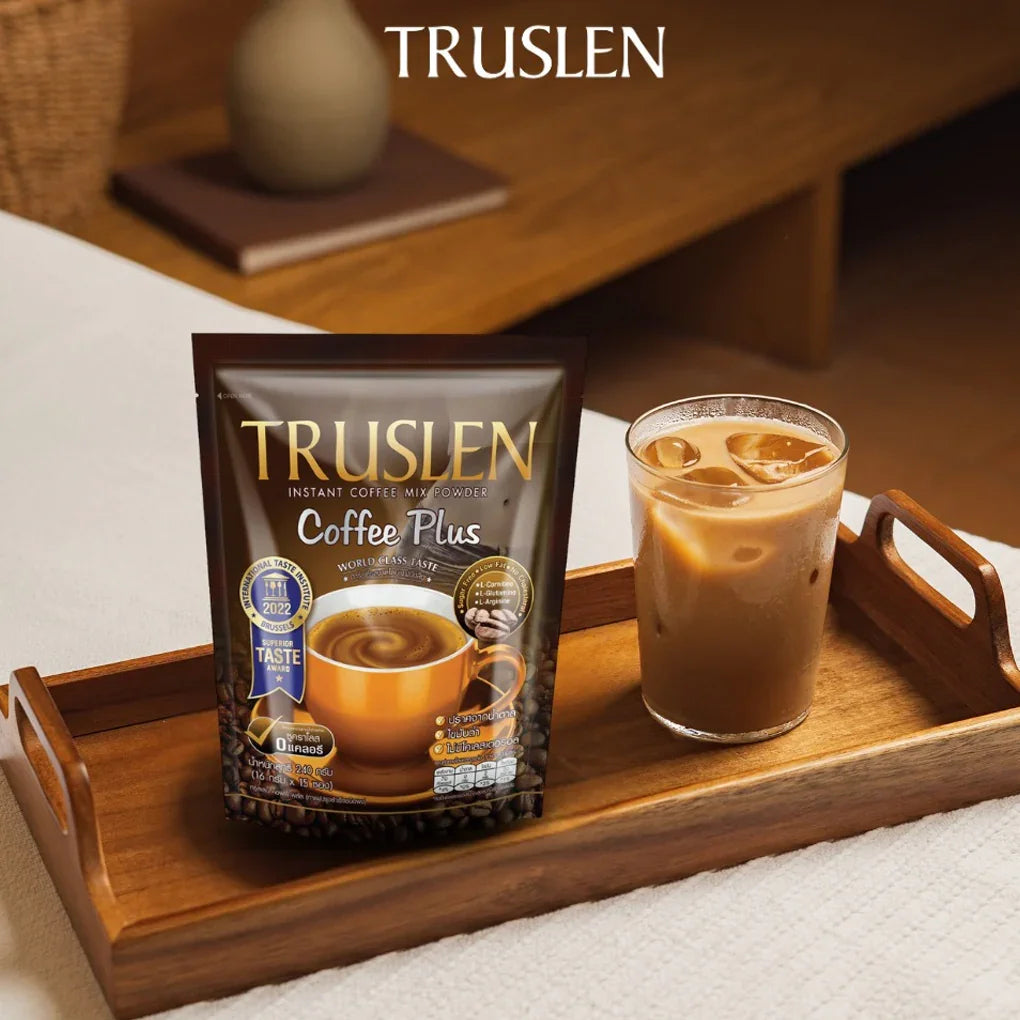 Truslen Coffee Plus Sugar Free - 16g × 15 Sticks (240g)