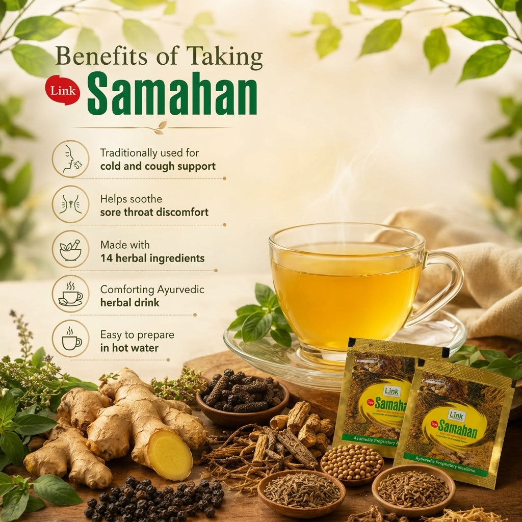 Samahan 100% Natural Herbal Drink - 30 Sachets (120g)
