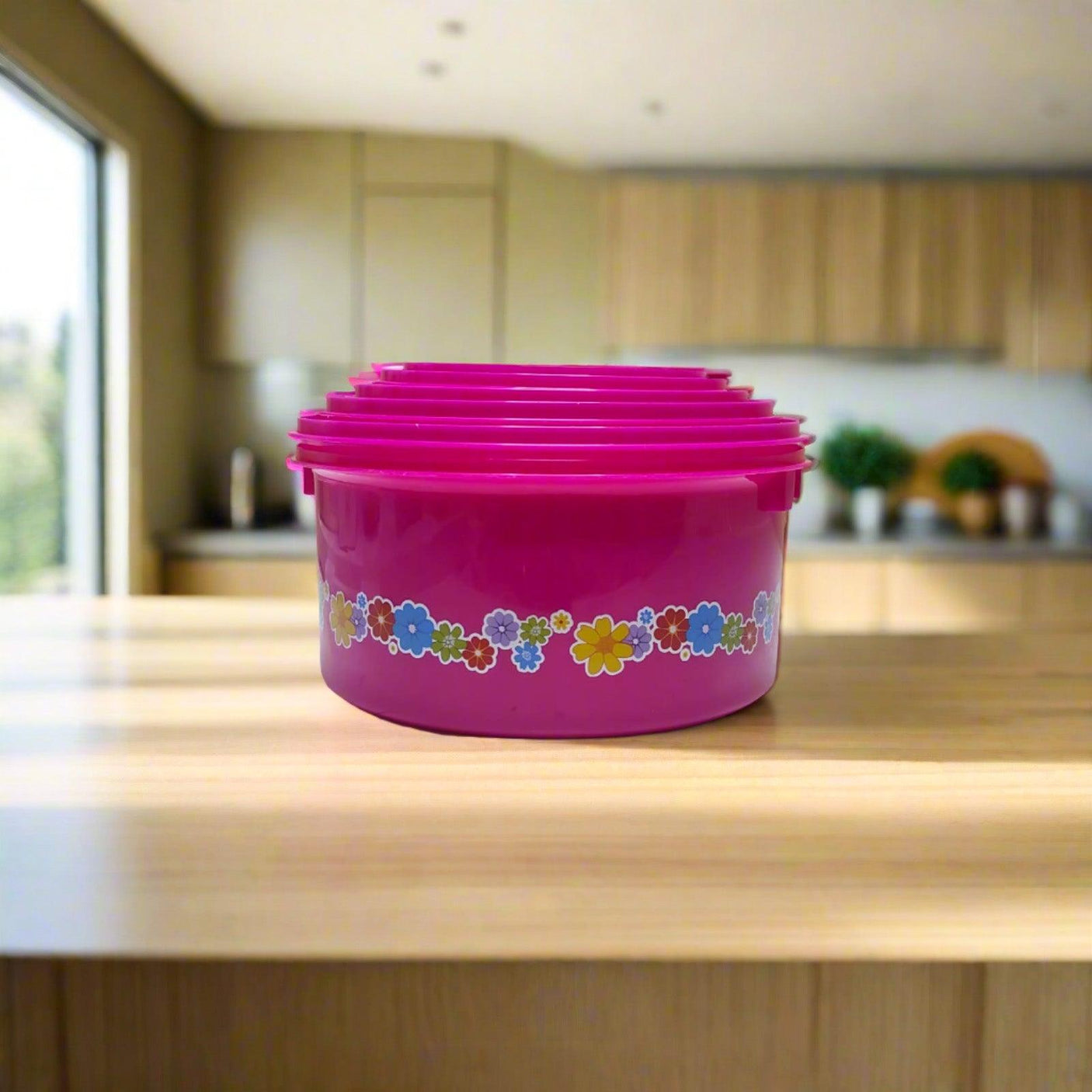 Multi Purpose Kitchen Storage Container - 5 Pcs