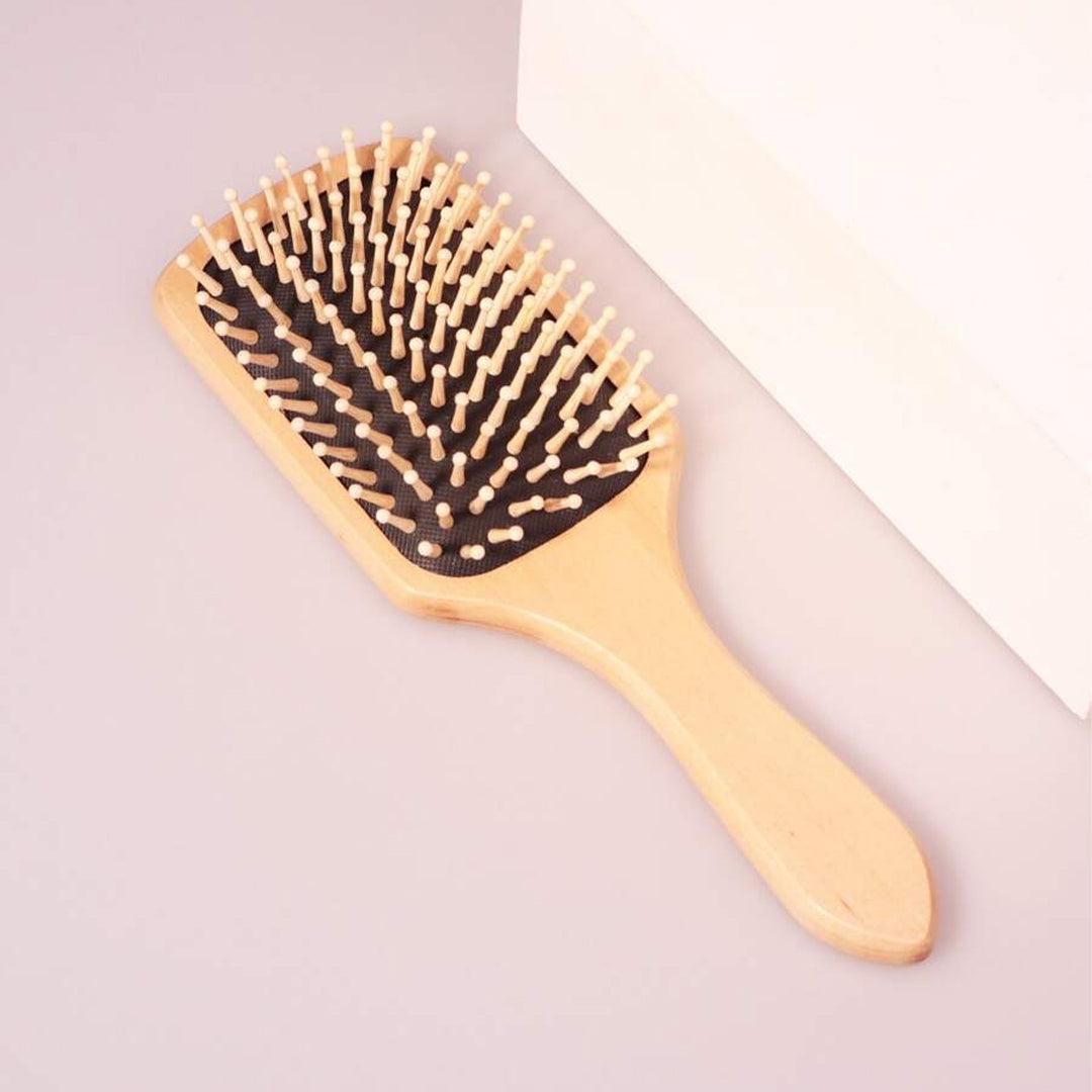 Air Cushion Hair Brush Wooden Comb (Small)