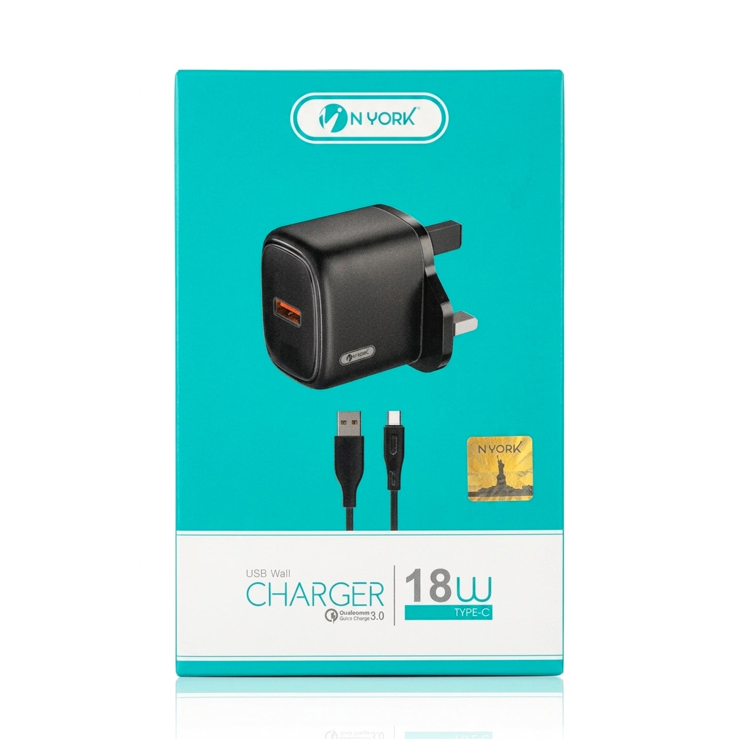 N York 18W Quick Charger - HC643
