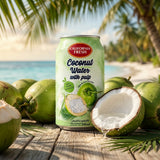 California Fresh Coconut Water with Pulp - 310ml