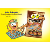 La La Takoyaki Fried Octopus Flavored Snacks - 85g