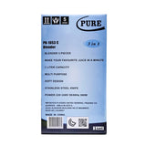 Pure 3 in 1 Multi Function Blender PB-1053 C
