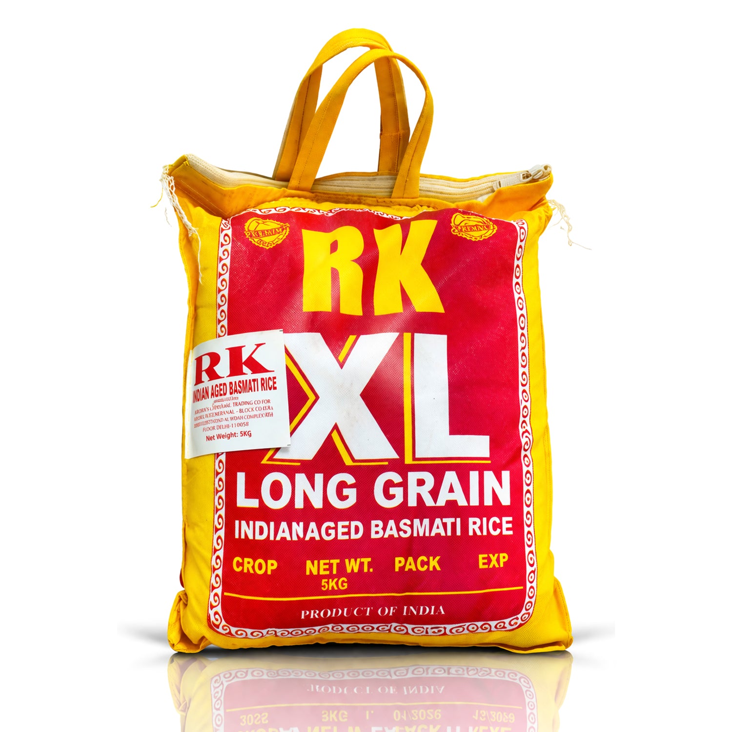 RK XL Long Grain Indian Aged Basmati Rice - 5Kg