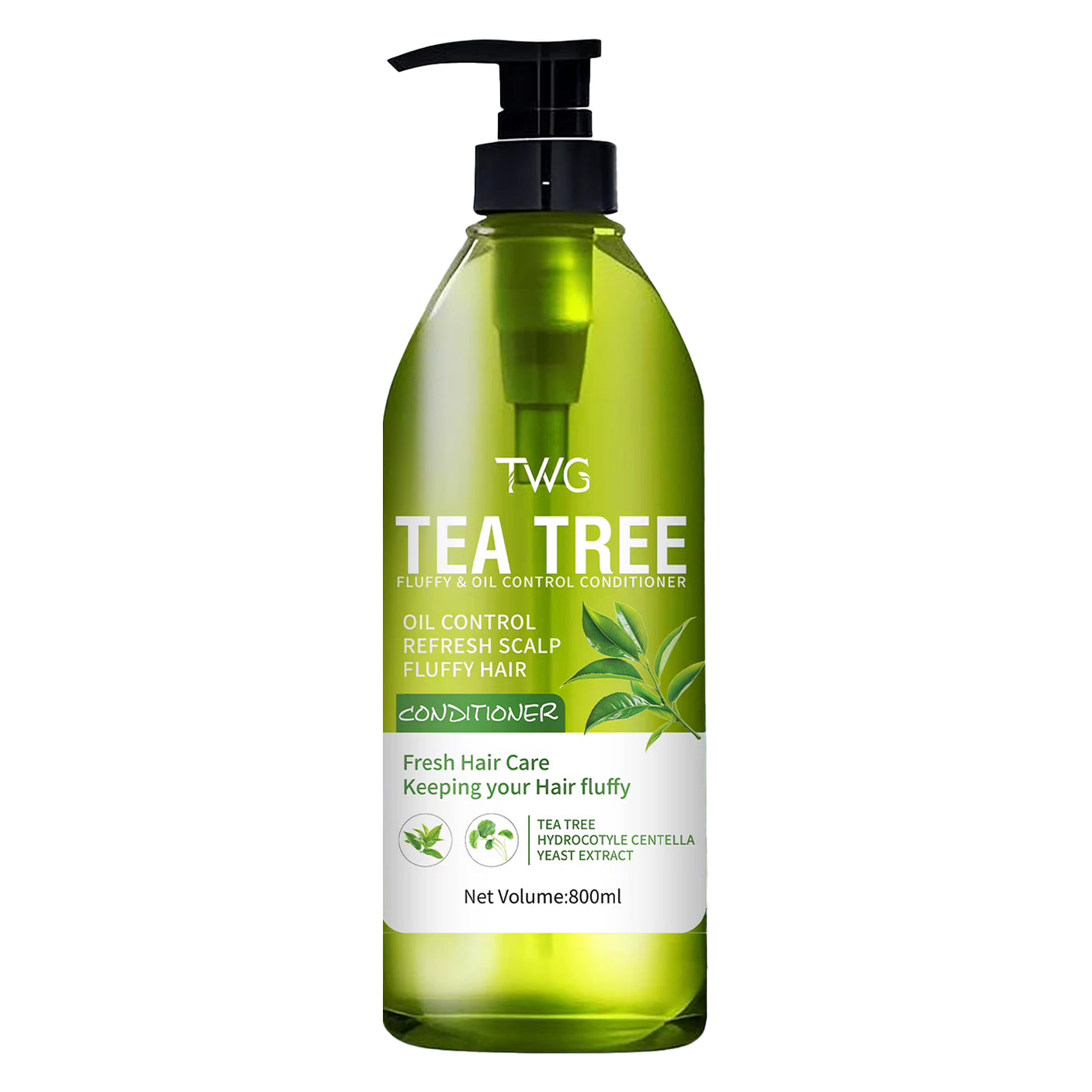 TWG Refreshing & Fluffy Tea Tree Conditioner - 800ml