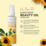 Her Choice PH Sunflower Beauty Oil with Kojic Acid - 100ml