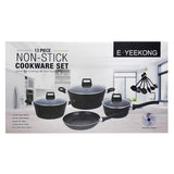E Yeekong Non Stick Cookware Set - 13 Pcs