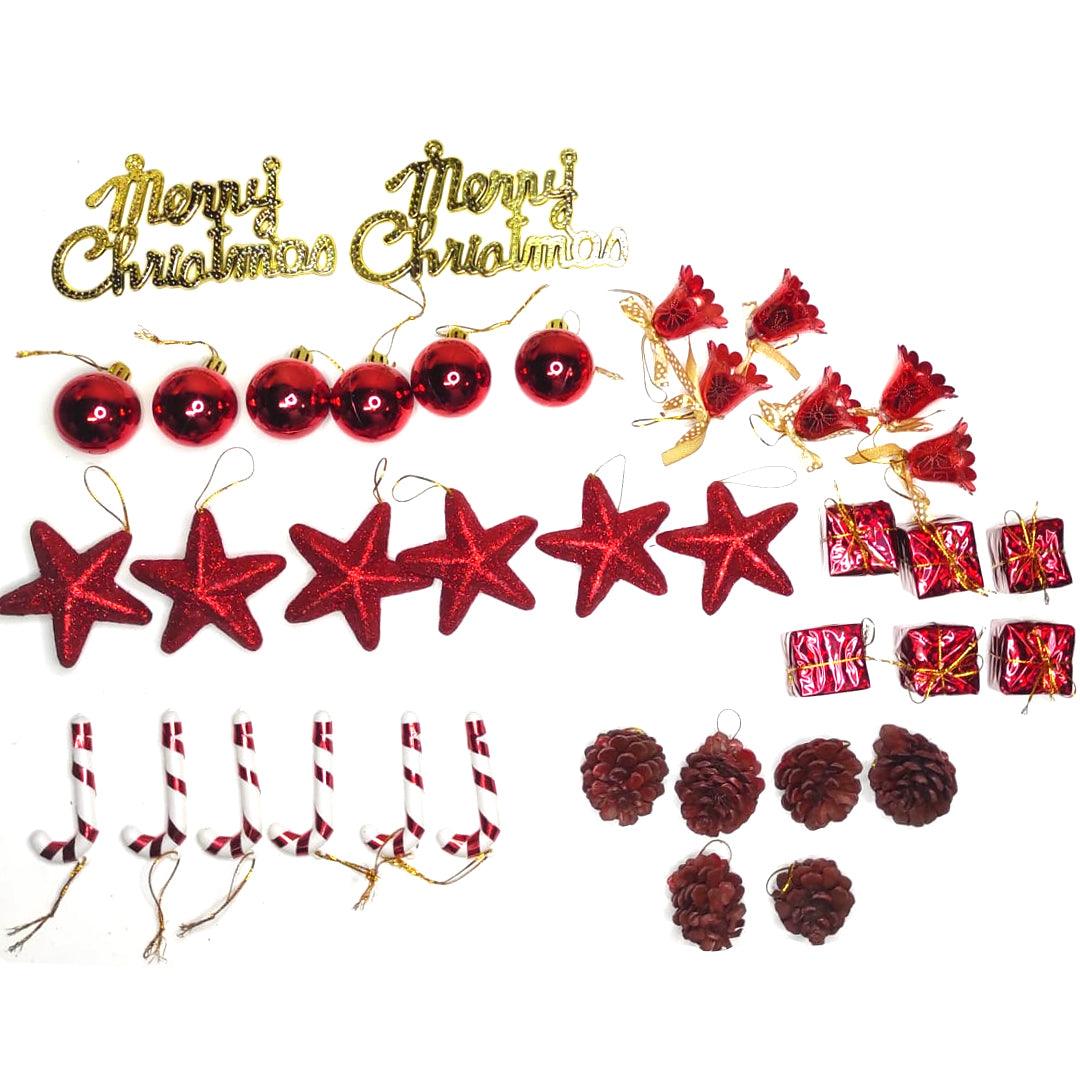 Christmas Decoration Kit Red - 0626