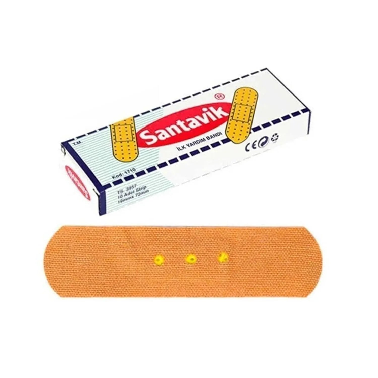 Santavik First Aid Plaster - 10 Pcs