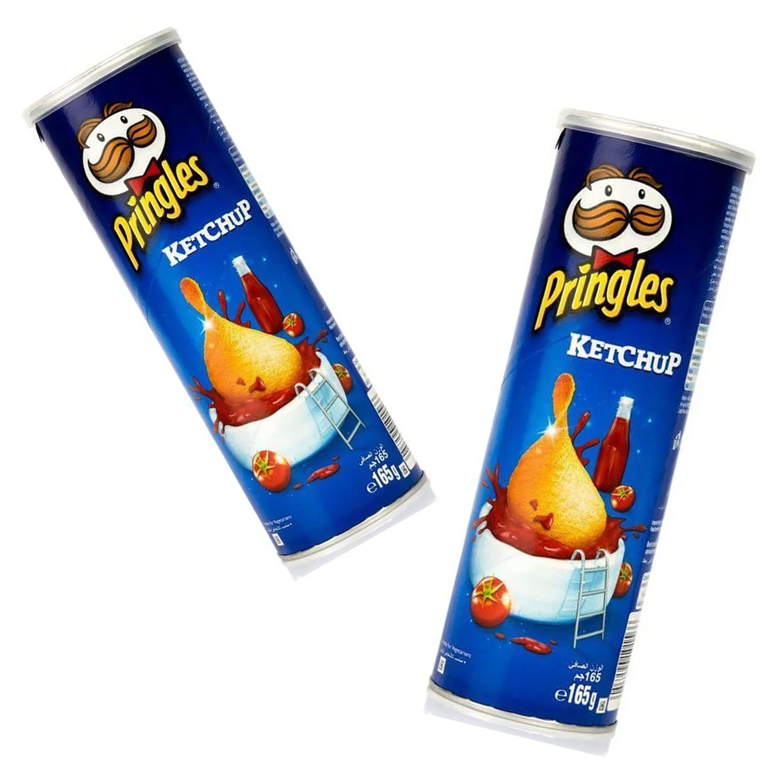 Pringles Ketchup Potato Chips - 165g × 2 Pcs (Offer)