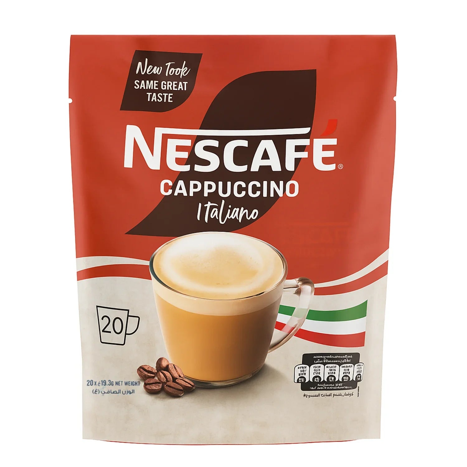 Nescafe Cappuccino Italiano - 20 X 19.3g