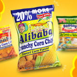 Alibaba Crunchy Corn Chips Sweet Corn Flavor - 120g