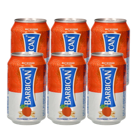 Barbican Can Strawberry - 330ml × 6 Pcs