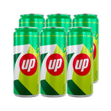 7UP Carbonated Soft Drink Cans - 250ml (5+1) Offer