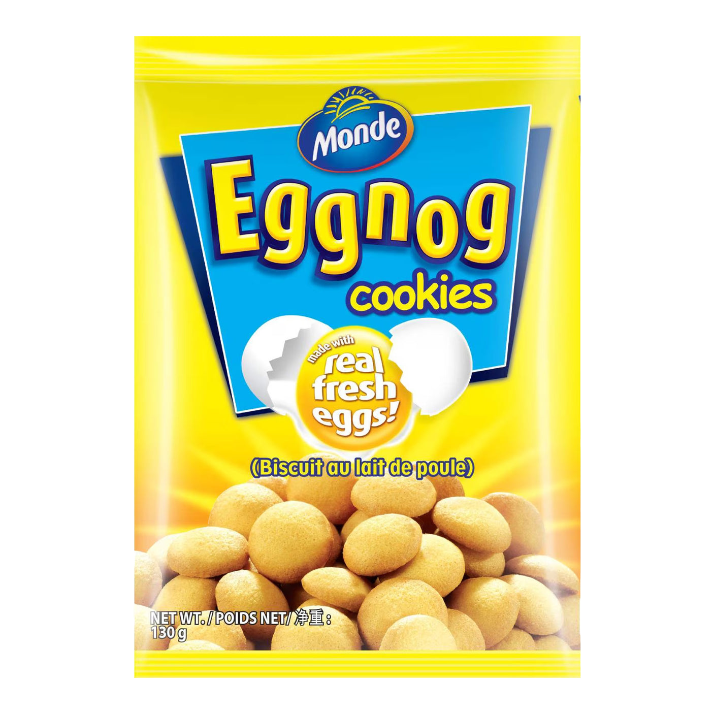Monde Eggnog Cookies - 130g