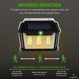 Solar Interaction 3BULB Wall Lamp BK-888-3