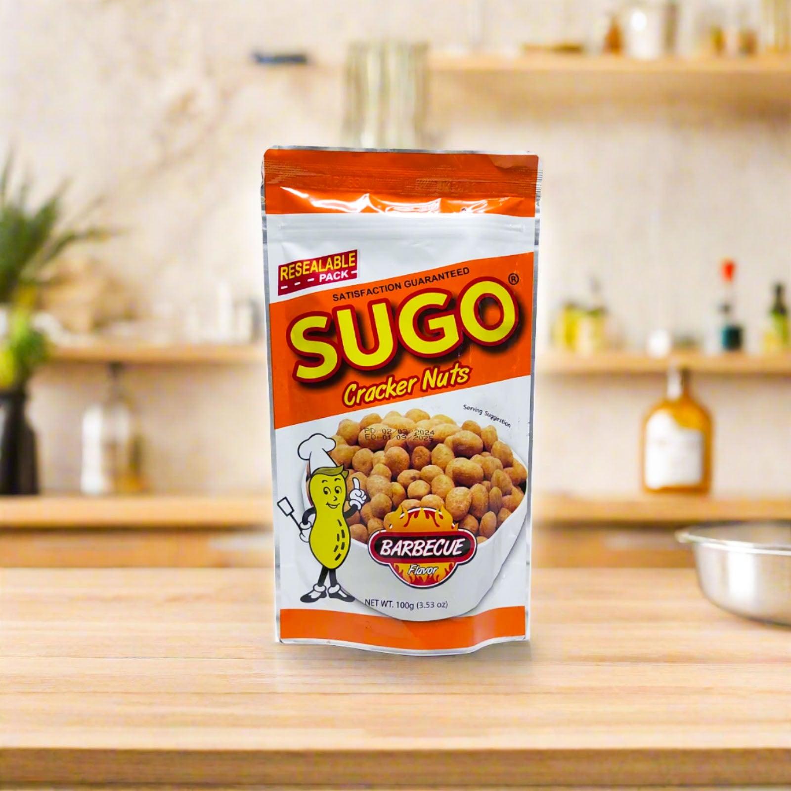 Sugo Cracker Nuts Barbecue Flavor - 100g