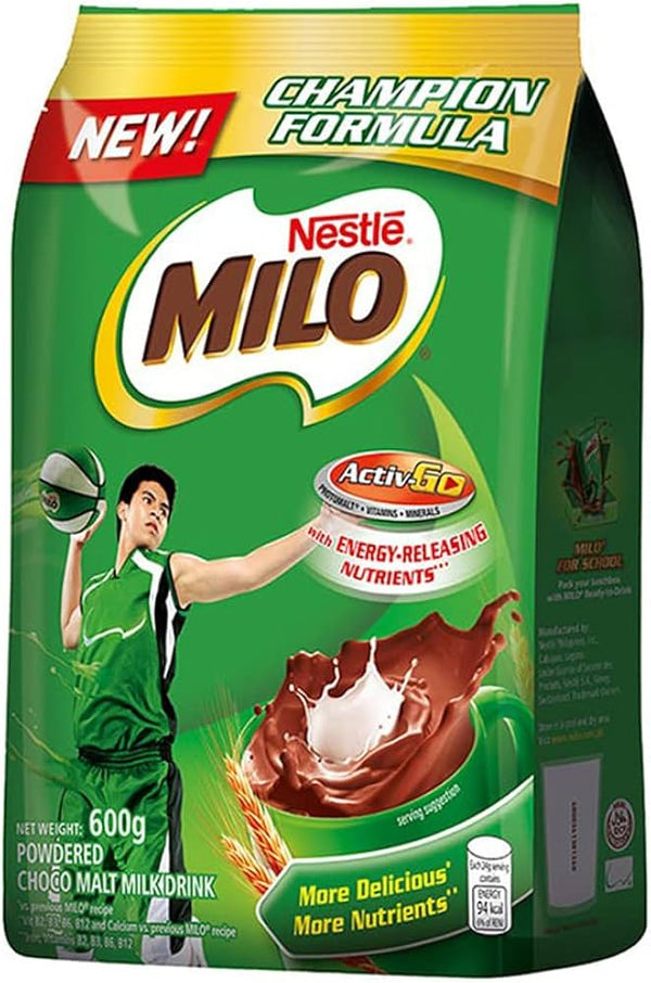 Nestle Milo Activ-Go Champion Formula 600gm