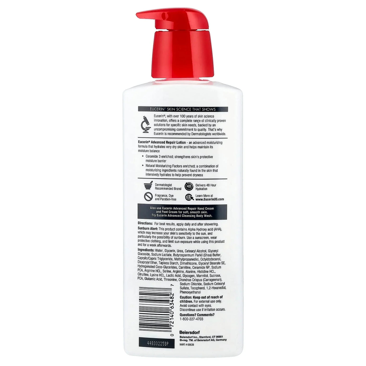 Eucerin Advanced Repair Lotion - 500ml
