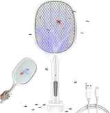 Purple Light 2 in 1 Dual Modes Electric Mosquito Bat ES-20