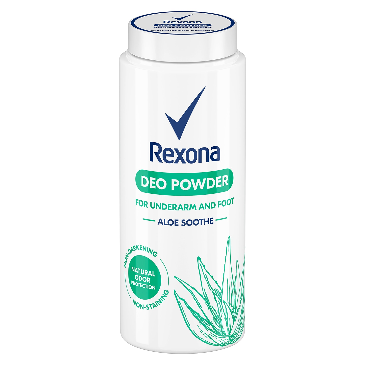 Rexona Aloe Soothe Deo Powder For Underarm & Foot - 80g