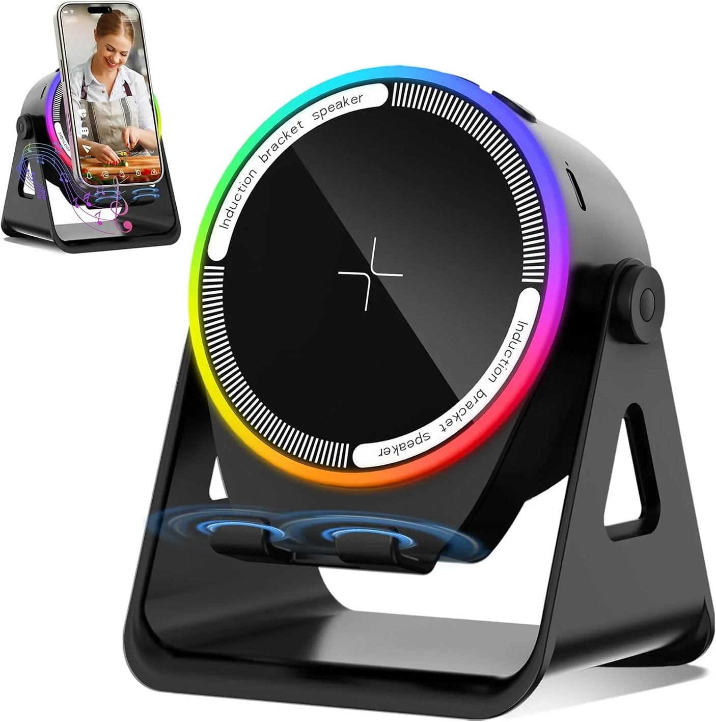 Portable Wireless Induction Bluetooth Speaker ZJ-08