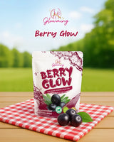 Glowming Berry Glow Acai Berry Powder Drink Mix - 10 Sachets × 20g (Original)