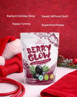 Glowming Berry Glow Acai Berry Powder Drink Mix - 10 Sachets × 20g (Original)