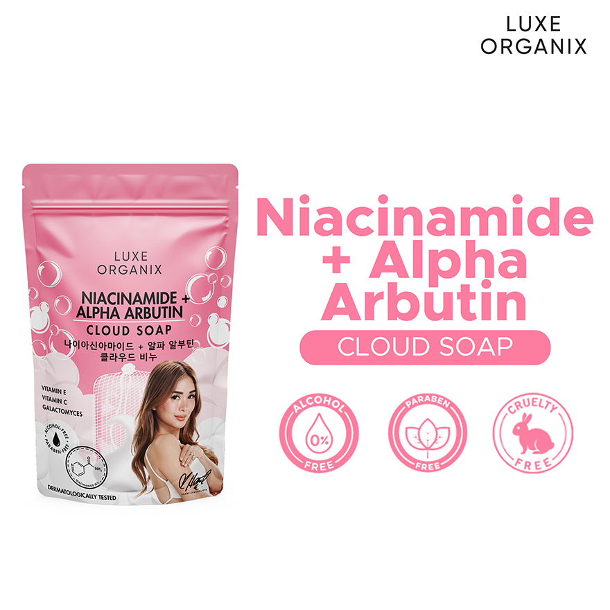 Luxe Organix Niacinamide Cloud Soap - 180g