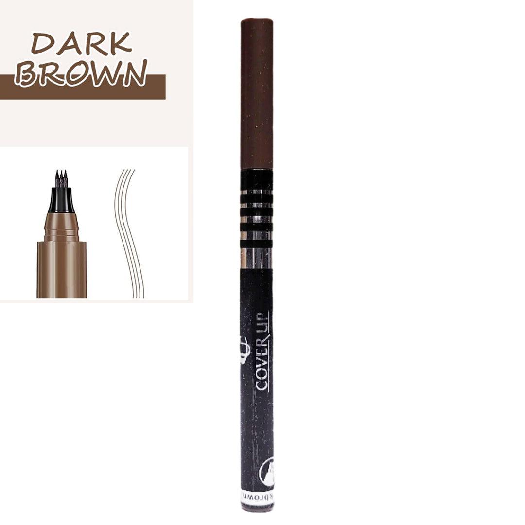 Cover Up Eyebrow Tattoo - Dark Brown