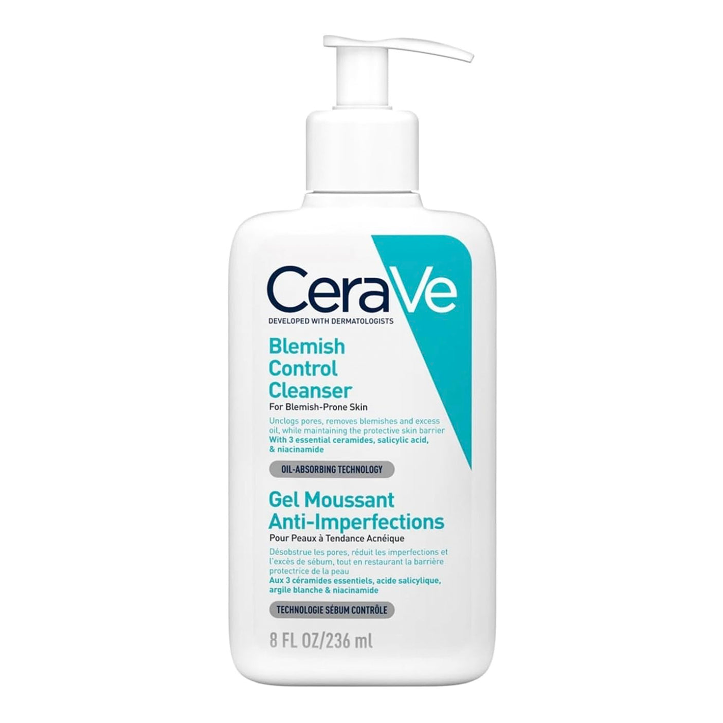 CeraVe Blemish Control Facial Cleanser - 236ml