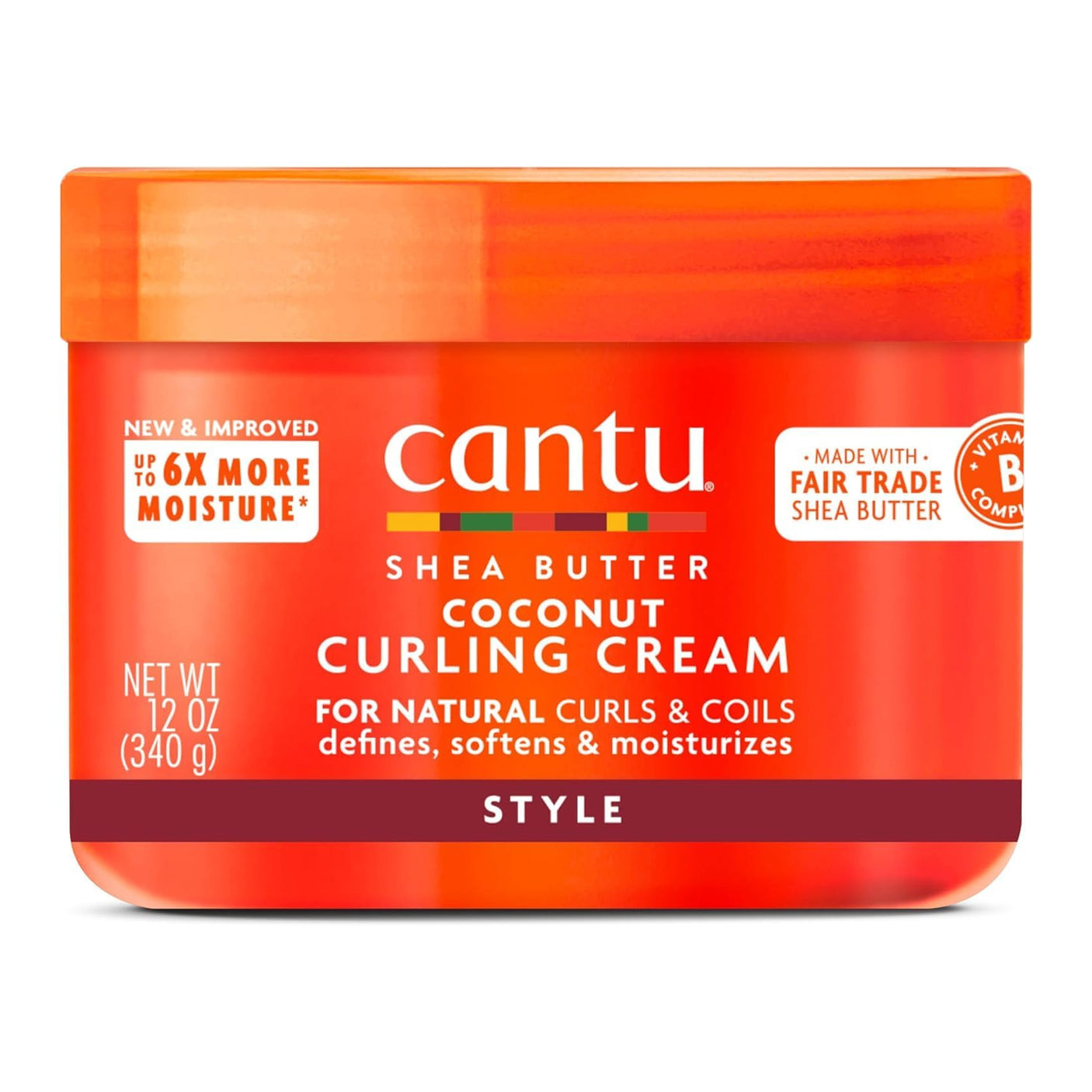 Cantu Shea Butter Coconut Curling Hair Cream - 340g
