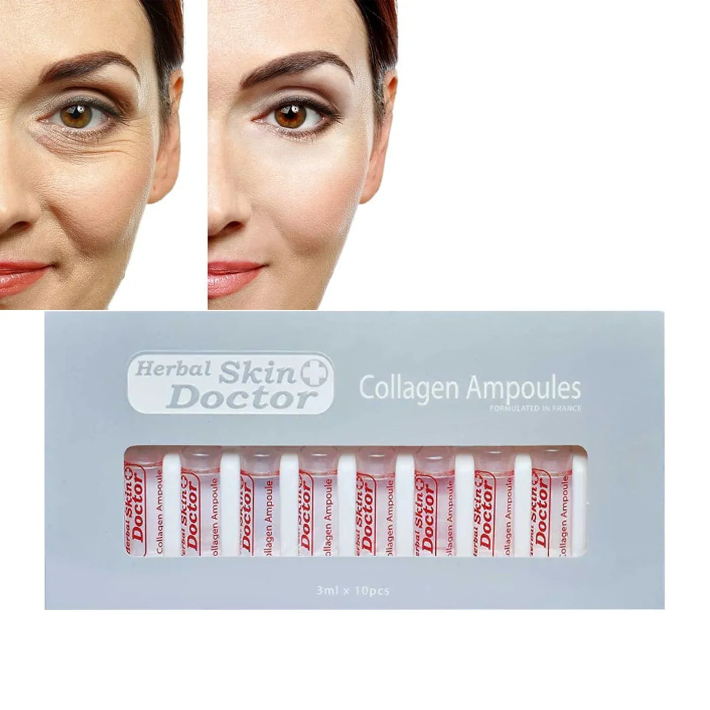 Herbal Skin Doctor Collagen Ampoules - 3ml × 10pcs