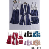 Yanni By Women's Sleepwear Silk Pajama Set - 4040