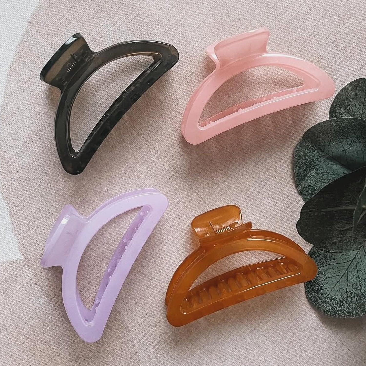 Unique Design Hair Claw Clips - 12 Pcs (KT-87C)