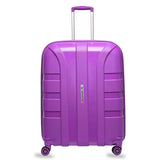 American Flyer Luggage Bag 24 Inch Check-in Luggage Trolly - Purple