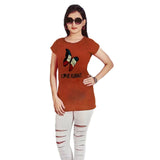 Miss World I Love Kuwait Women T-Shirt #1026
