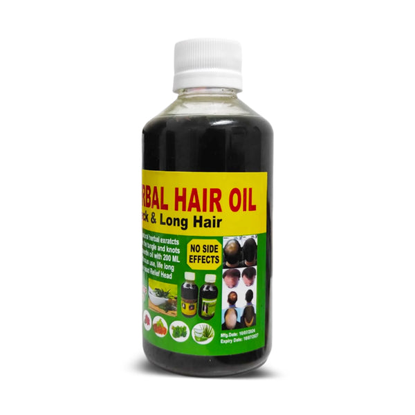 Herbal Hair Oil For Dandruff Remover & Long Hair - 200ml