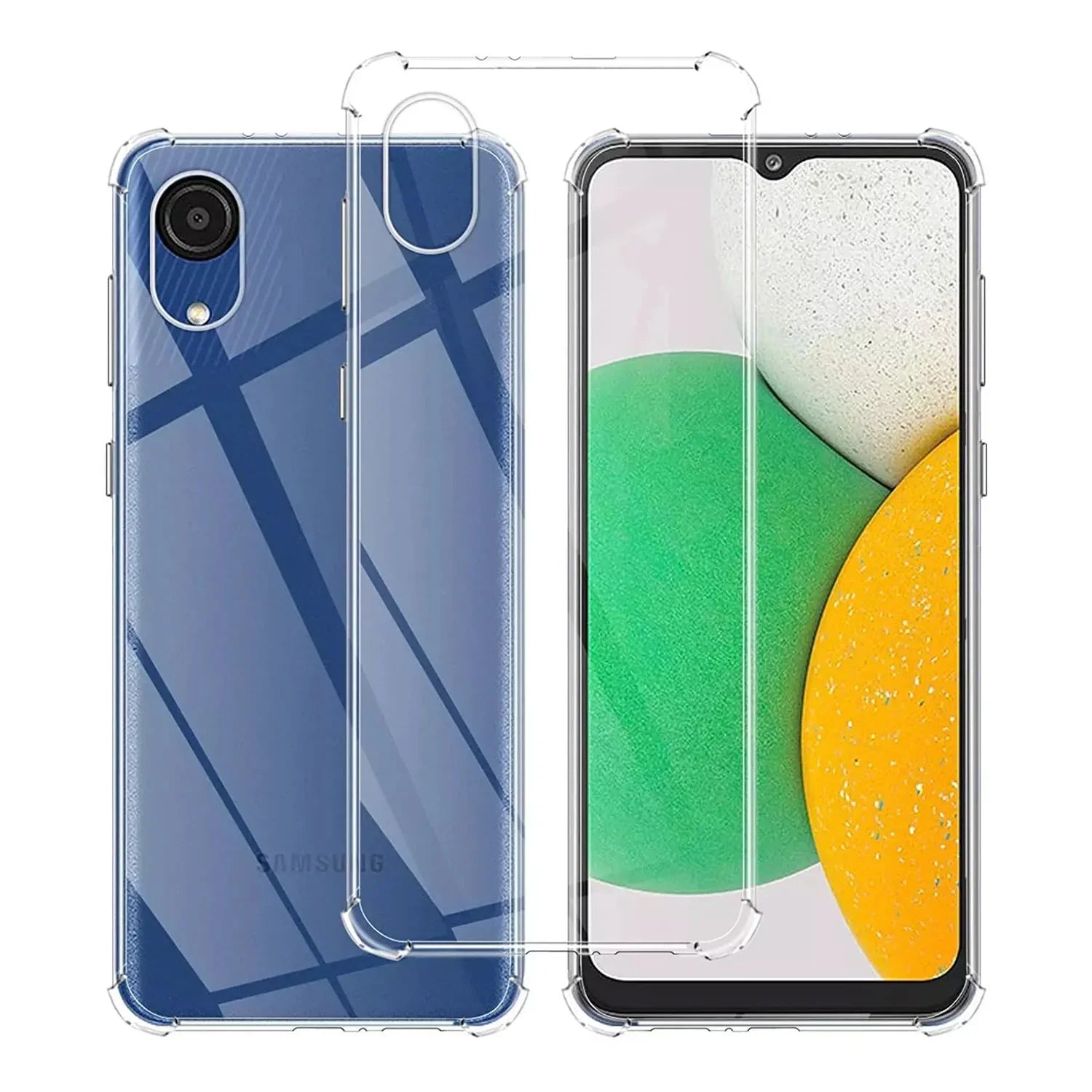 Samsung A03 Core Transparent Protective Case