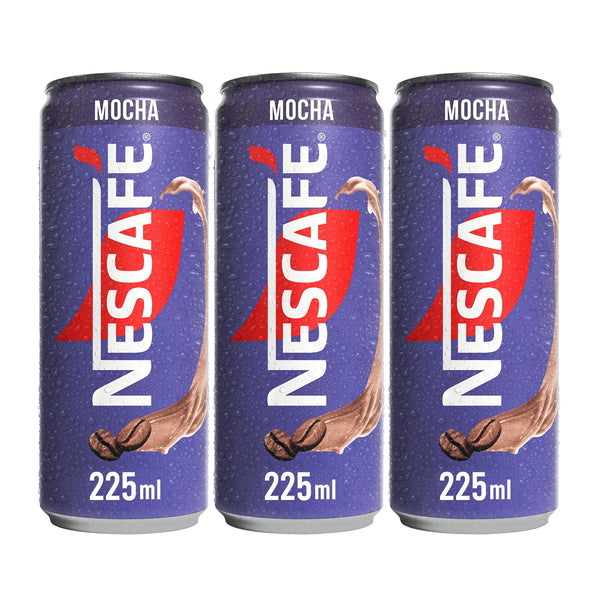 Nescafe Mocha Ice Drink - 225ml × 3 Pcs (Offer)